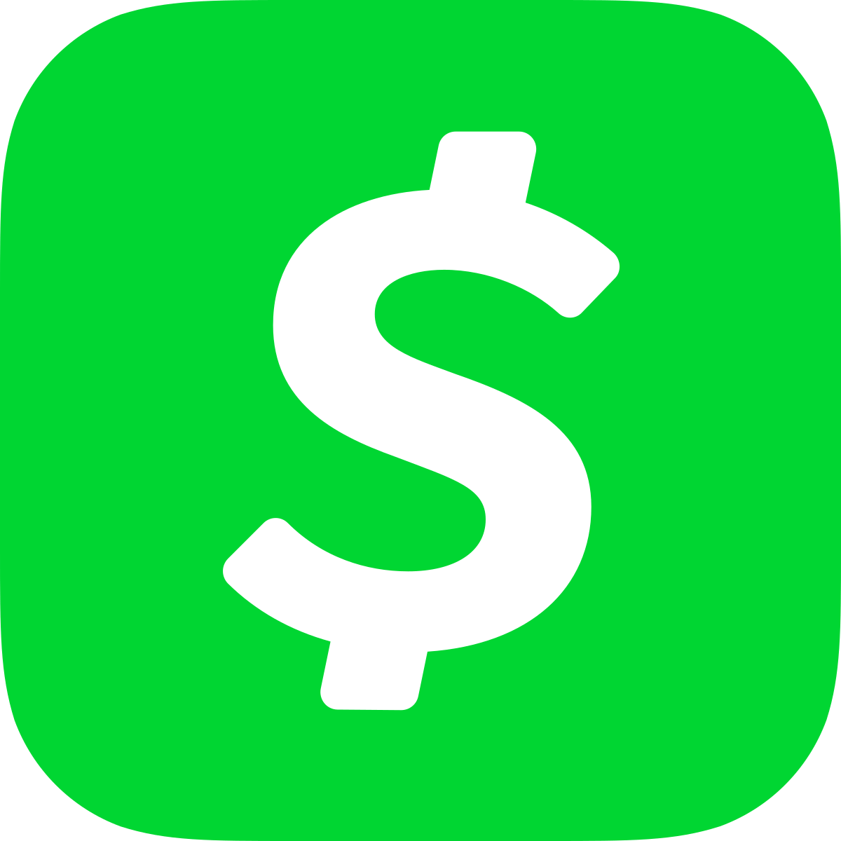 cash logo in green