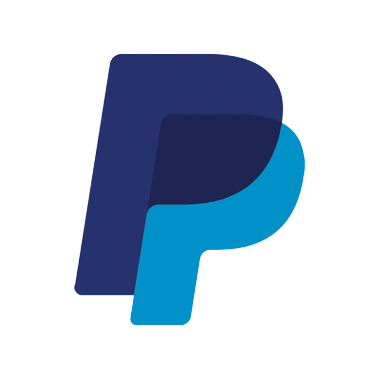 paypa logo in blue