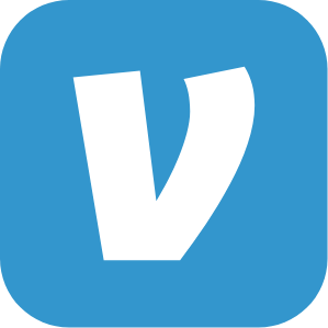 venm logo in blue